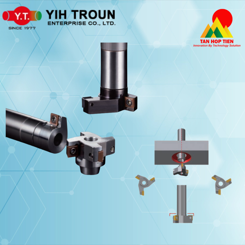 Dao Khoét Mặt Sau Của Lỗ UFO Back Boring (Yih Troun) - Giải Pháp Gia Công CNC Hiệu Quả