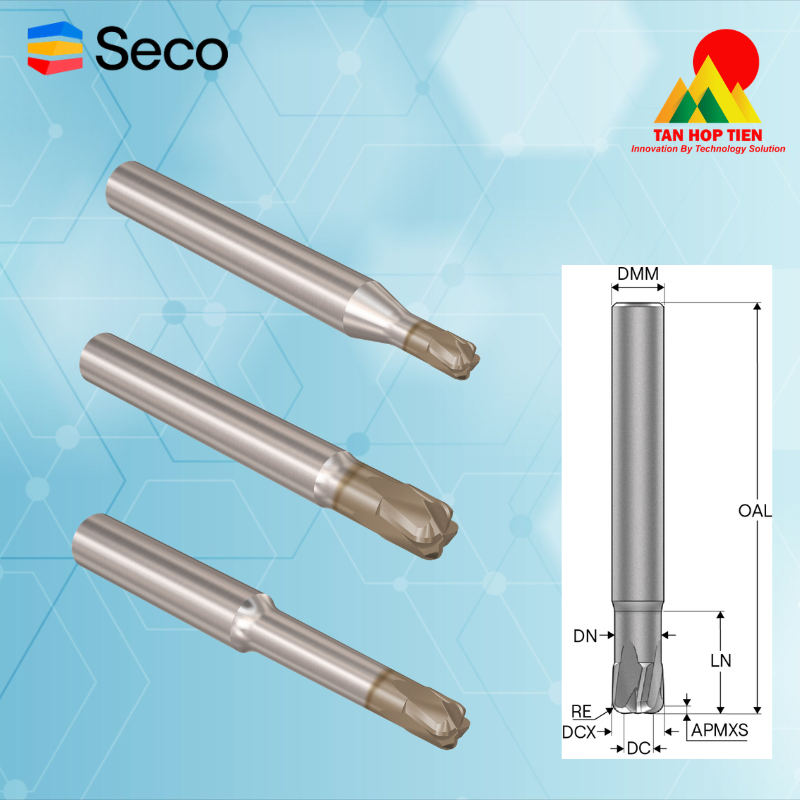 JHF181: Giải Pháp Phay High Feed Cho Thép Tôi Cứng (ISO H)