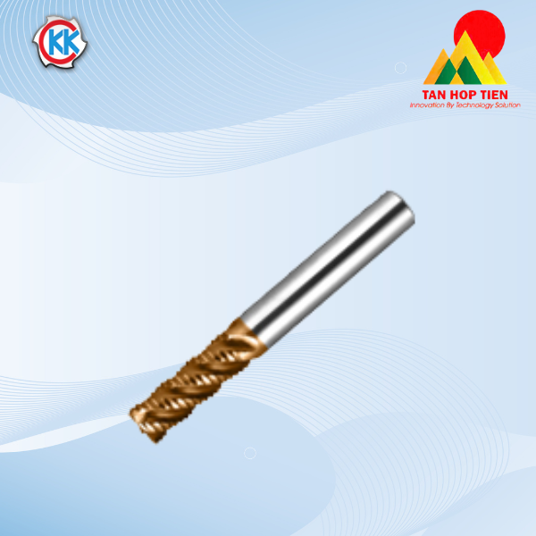 Dao Phay Ngón Phá Thô CX500 3 & 4 Me Cắt Góc Xoắn 45° - Hiệu Suất Vượt Trội & Bề Mặt Đạt Độ Chính Xác Cao