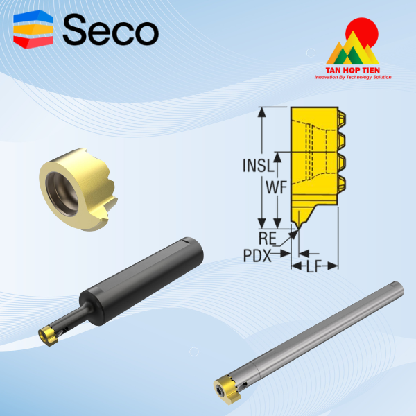 Hệ Thống Tiện Ren Trong Mini-Shaft™ - Giải Pháp Tối Ưu Cho Đường Kính Lỗ Nhỏ, Độ Chính Xác Cao