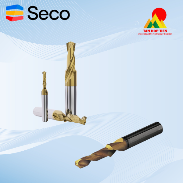 Mũi Khoan Vát Cạnh Seco Feedmax - Giải Pháp Khoan Và Vát Cạnh 2 Trong 1 Tối Ưu Hiệu Suất