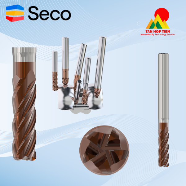 Dao Phay Ngón Hợp Kim Nguyên Khối JH730 - Chuyên Gia Cho Gia Công Cấy Ghép Chỉnh Hình & Y Tế Chính Xác