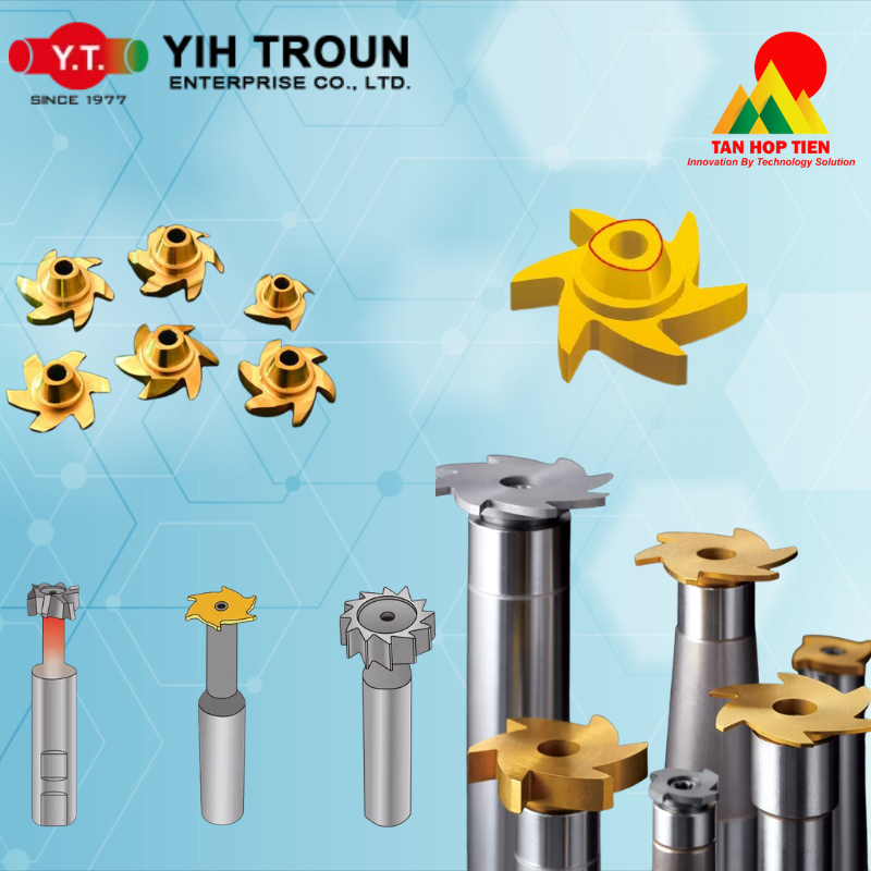 Dao Phay Rãnh T Gắn Chip Y.T UFO T-Slot Cutter: Tiết Kiệm 200-300% Chi Phí, Năng Suất Gấp 4 Lần