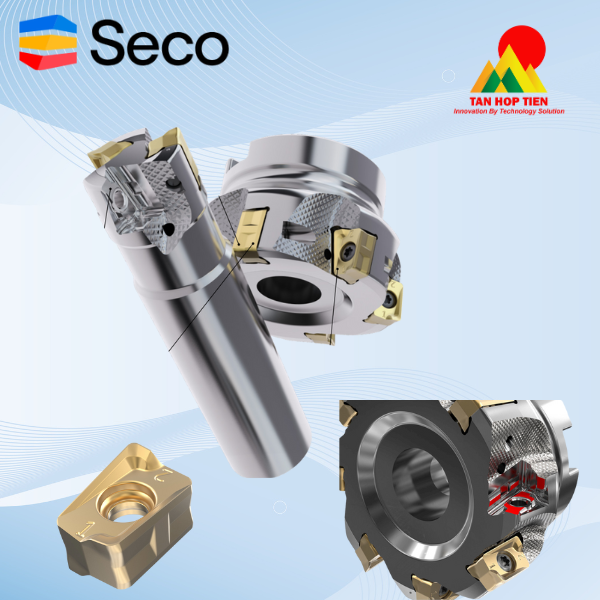 Đầu Phay Vai Vuông Double Turbo 11 - Hiệu Suất Cao Cho Máy Công Suất Nhỏ