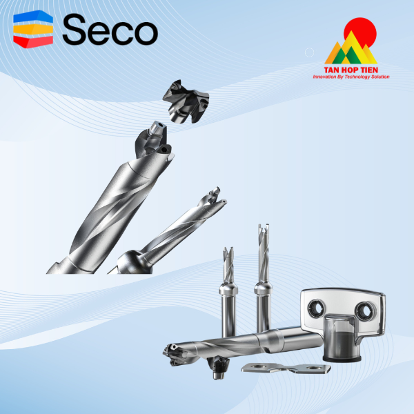 Mũi Khoan X-Tip Seco® - Giải Pháp Khoan Mô-đun Tiết Kiệm Chi Phí & Tối Ưu Tồn Kho