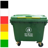 Thùng rác 660 lít