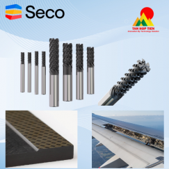 🚀 Dao Phay Ngón Hợp Kim Nguyên Khối D8961: Giải Pháp Chuyên Biệt Cho Gia Công Vật Liệu Composite