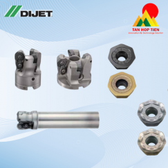 Dao Phay Mặt Phẳng 7 Góc Cắt Hepta Mill – Giải Pháp Gia Công Hiệu Suất Cao Từ DIJET