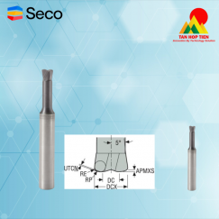 Seco JHF980: Dao Phay High Feed Vạn Năng – Giải Pháp Tối Ưu Năng Suất 3D