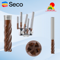 Dao Phay Ngón Hợp Kim Nguyên Khối JH730 - Chuyên Gia Cho Gia Công Cấy Ghép Chỉnh Hình & Y Tế Chính Xác