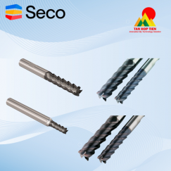 Dao Phay Ngón Hợp Kim Nguyên Khối JS564/JS565 - Vượt Trội Trong Gia Công Thô Tiên Tiến & Đa Năng