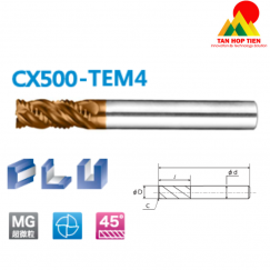 Dao phay phá thô CKK CX500-TEM4