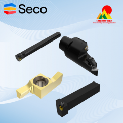 Dao Phay Rãnh K-Style Seco Tools – Giải Pháp Gia Công Rãnh Chính Xác và Linh Hoạt