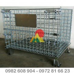 Lồng sắt trữ hàng không có bánh xe