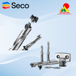 Mũi Khoan X-Tip Seco® - Giải Pháp Khoan Mô-đun Tiết Kiệm Chi Phí & Tối Ưu Tồn Kho
