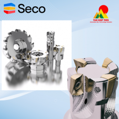 Turbo 16 – Giải Pháp Dao Phay Vai Hiệu Suất Cao Từ Seco Tools